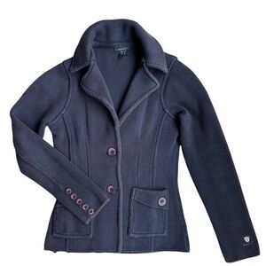 GANT Vintage Fitted Cotton Sweater Blazer/Jacket